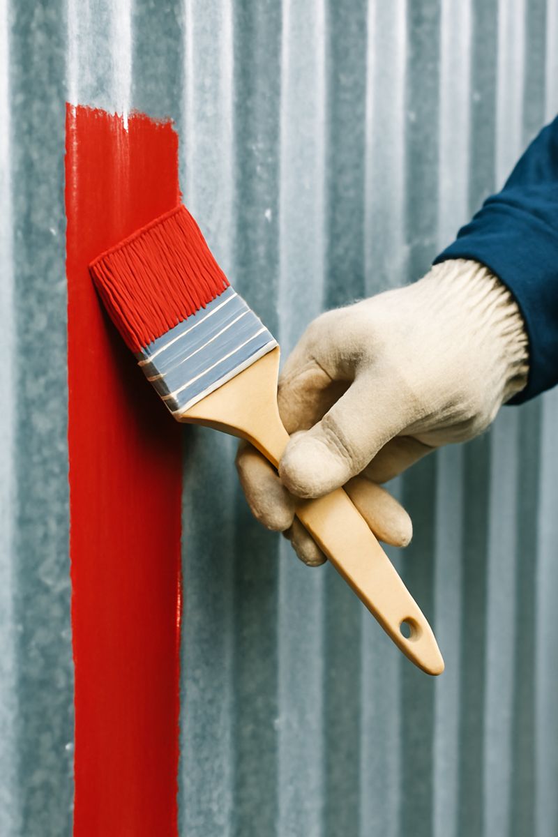 как правильно покрасить оцинкованный металл